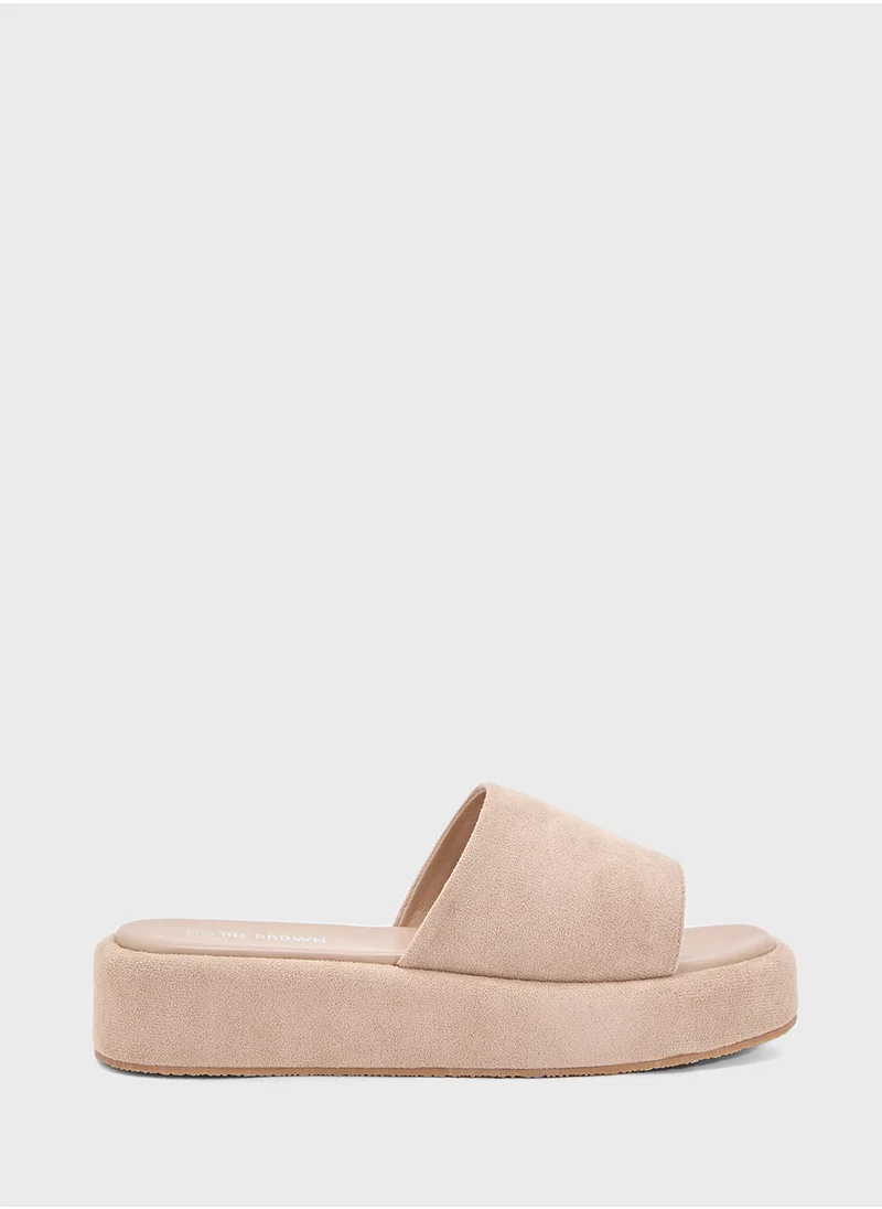 THE BROWN Flatform Slide
