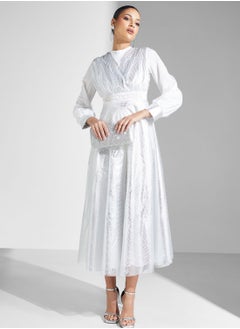 Balloon Sleeve Dress