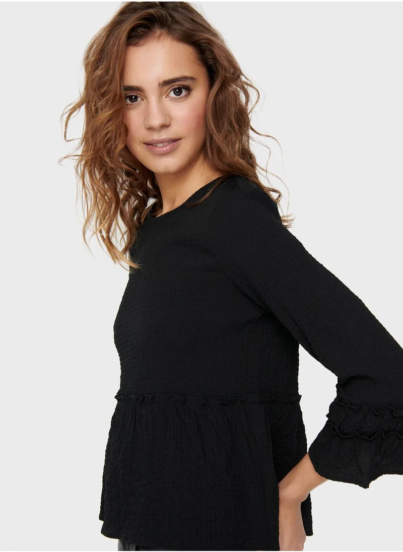 ONLY Flute Sleeve Top