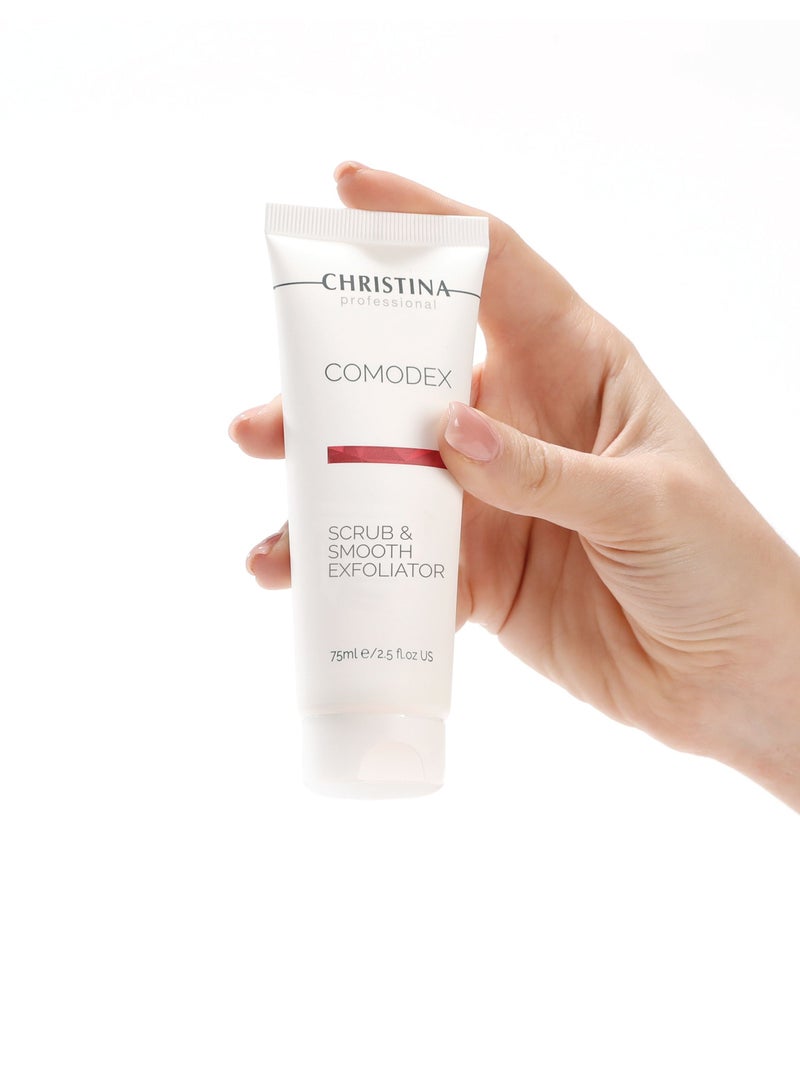 Christina COMODEX | SCRUB & SMOOTH EXFOLIATOR 75 ML  - Image 2