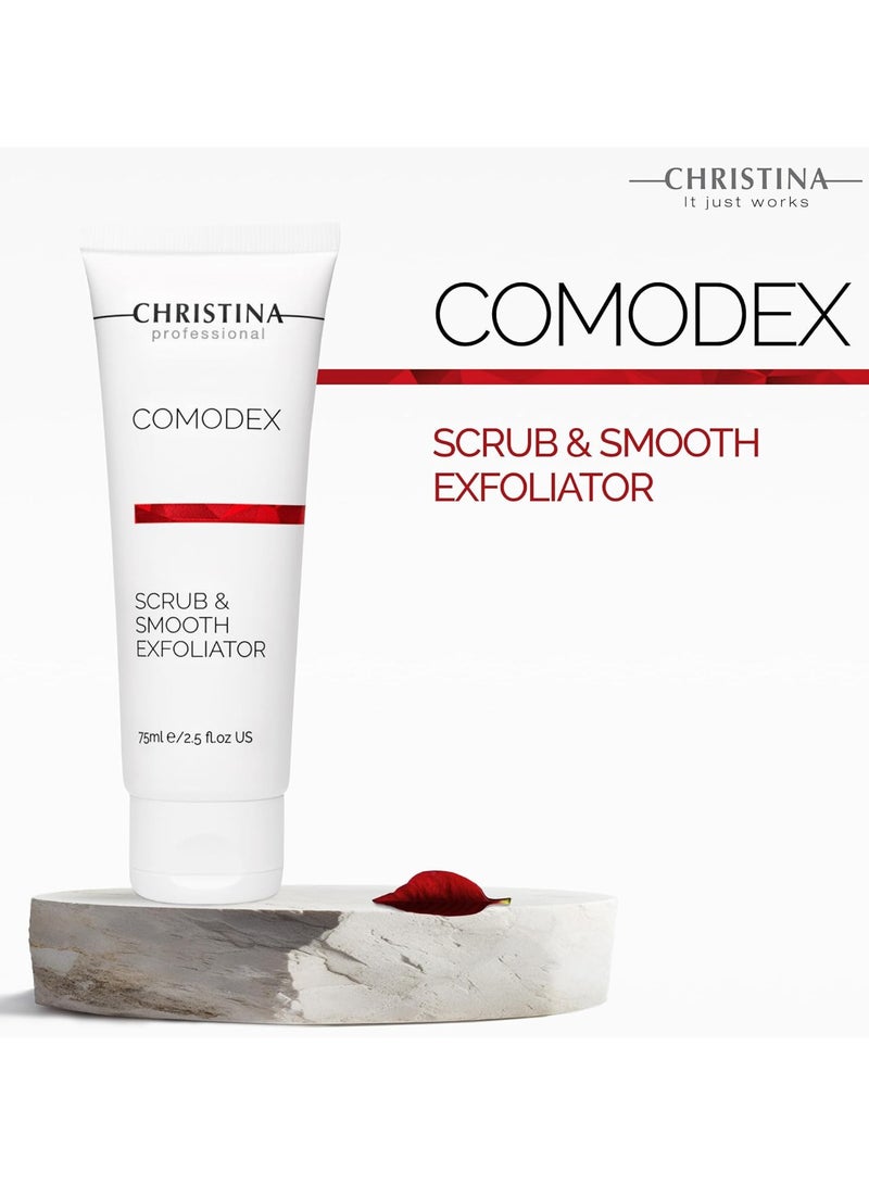 Christina COMODEX | SCRUB & SMOOTH EXFOLIATOR 75 ML  - Image 3