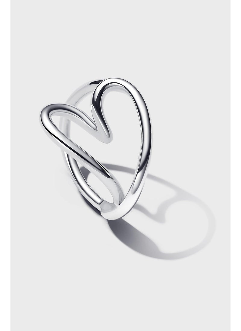 PANDORA Organically Shaped Heart Ring  - Image 2