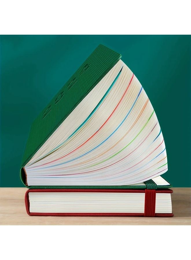 2026 Calendar Notebook Blue 400 Pages Daily Planner For Time Management And Visual Organization - Image 5