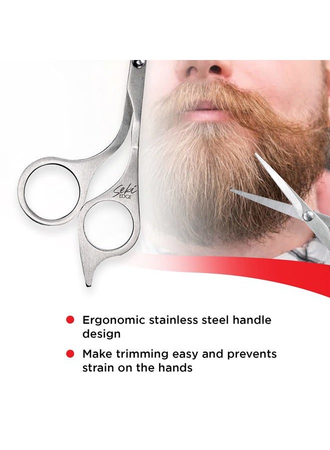 Seki Edge SS-910 Beard and Mustache Grooming Scissor - Image 4