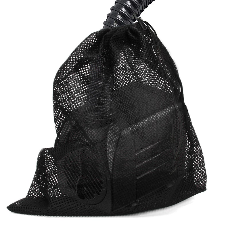 Coolrunner Pump Barrier - 12" x 15.7" Pond Filter Mesh Bag for Biological Filters (Black)