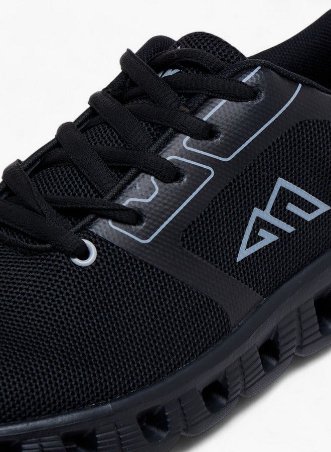 Oaklan by Shoexpress Textured Lace-Up Sports Shoes - Image 4