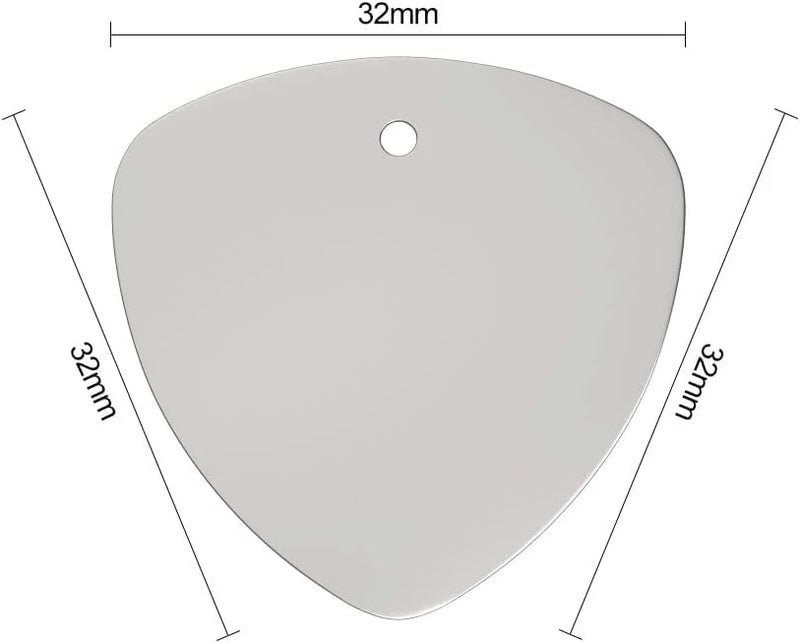 Zoucsj 10 New Pieces Universal Metal Triangle Plastic Pry Opening Tool Compatible With iPhone, Galaxy, Pixel Mobile Phone Laptop Tablet LCD Screen Case Disassembly Scraper Repair Tools Guitar Picks - Image 4