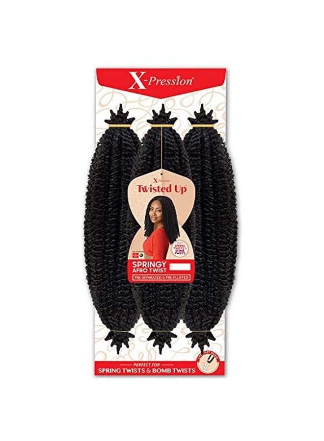 Outre Braids Outre Crochet Braids Xpression Twisted Up 3X Springy Afro Twist 16" (5Pack 2T1B/425) - Image 1