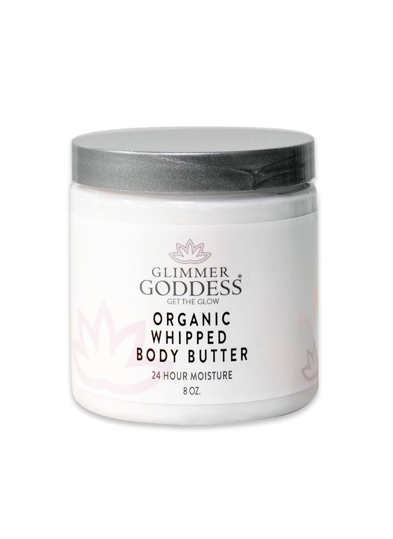 glimmer goddess GLIMMER GODDESS Organic Body Butter  8oz Vanilla Bean 