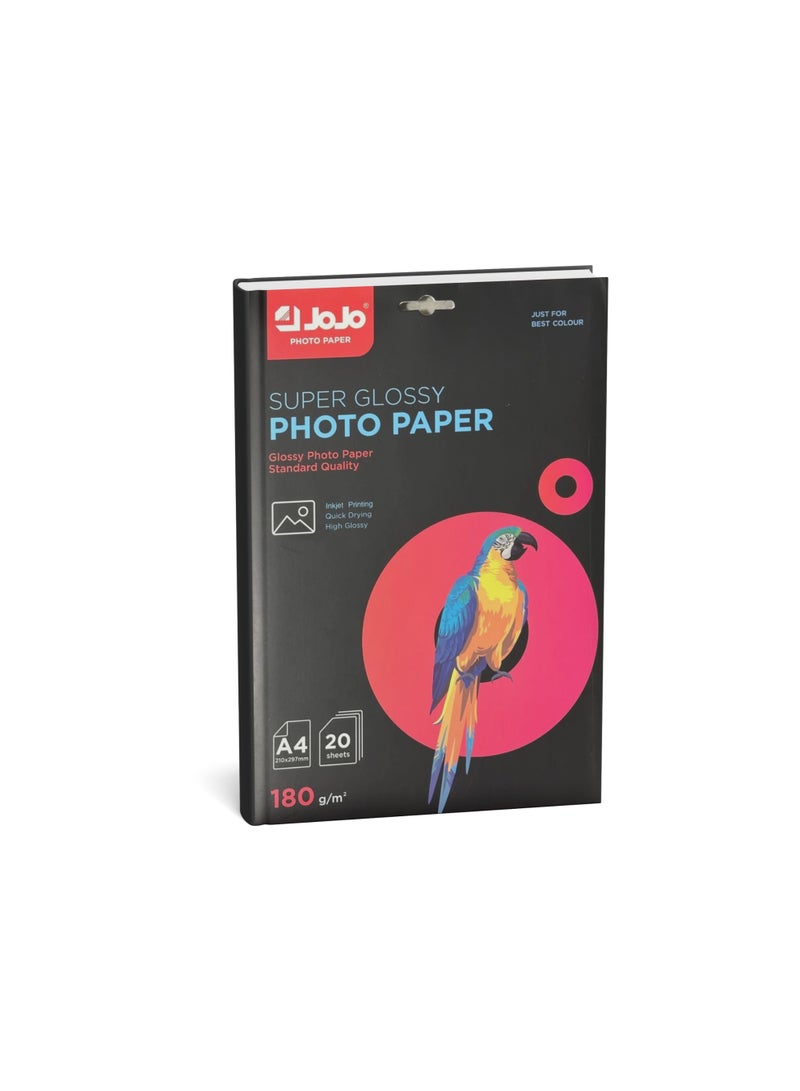 JoJo Double-Sided Glossy & Matte Paper – 180gsm - Image 1