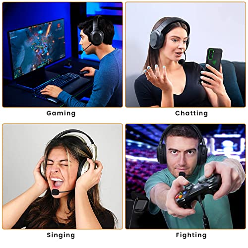 weishan Barracuda X Mic Replacement for Razer Barracuda X Wireless Gaming Headphone, Detachable 3.5mm Noise Cancelling Microphone for Xbox One, PS4, PS5, PC - Image 5