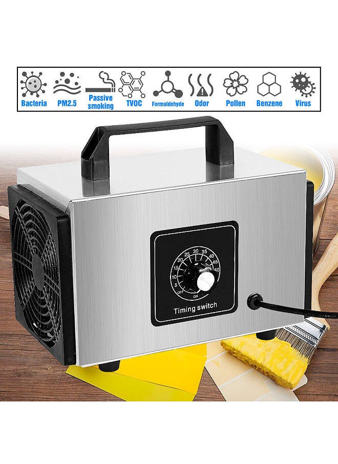 Generic - Air Purifier Ozone Generator 220V 60g/h Air Cleaner Home Ozonator Portable Ozon Ozonizer O₃ Generator with Timing Switch for Home Car Formaldehyde - Image 1