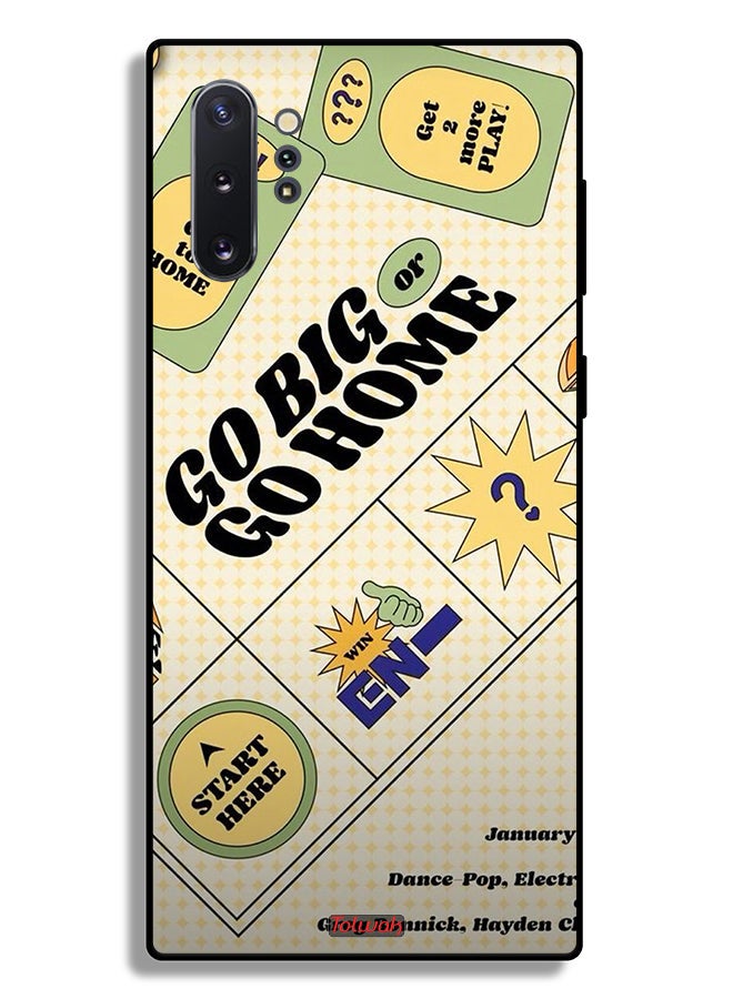 Tolwak Samsung Galaxy Note 10 Plus Protective Case Cover Go Big Or Go Home - Image 2