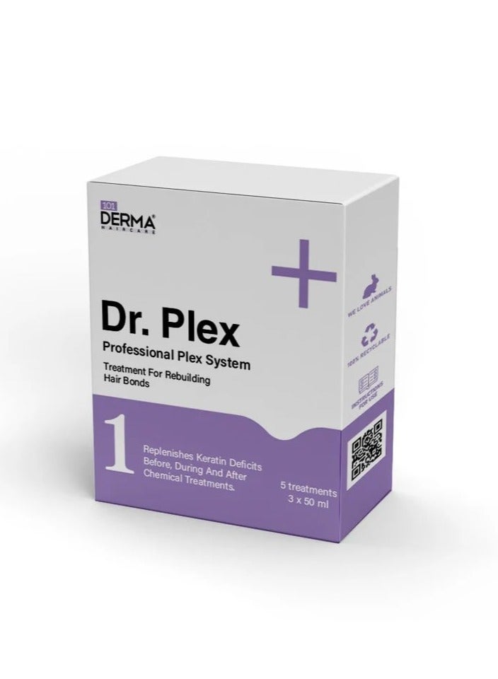 101 Derma Dr. Plex System Plex Hair Rebuilding Treatment 50 ml