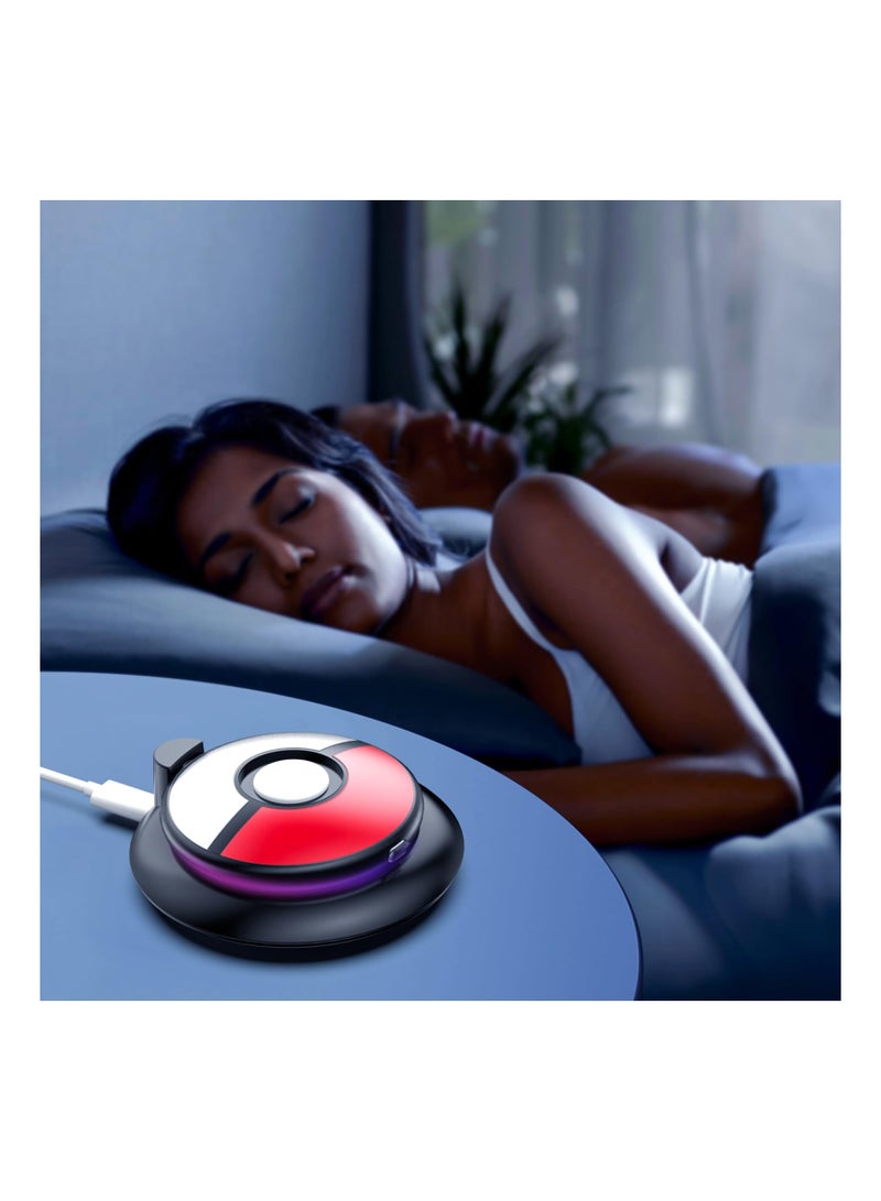SYOSI Charging Station Compatible with Pokemon GO Plus +, RGB Light Charging Dock and Protective Cover for Pokemon GO Plus +, Protect your Pokemon Go Plus+ From Scratches, Drops, Dust - Image 3