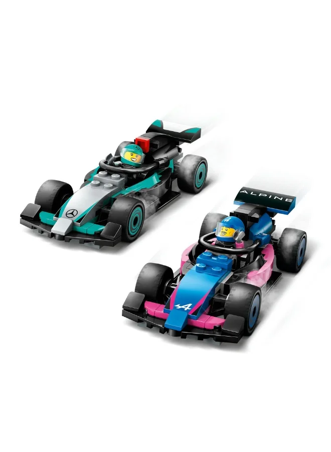 LEGO Lego City F1® Garage & Mercedes-Amg & Alpine Cars 60444 (678) Pieces