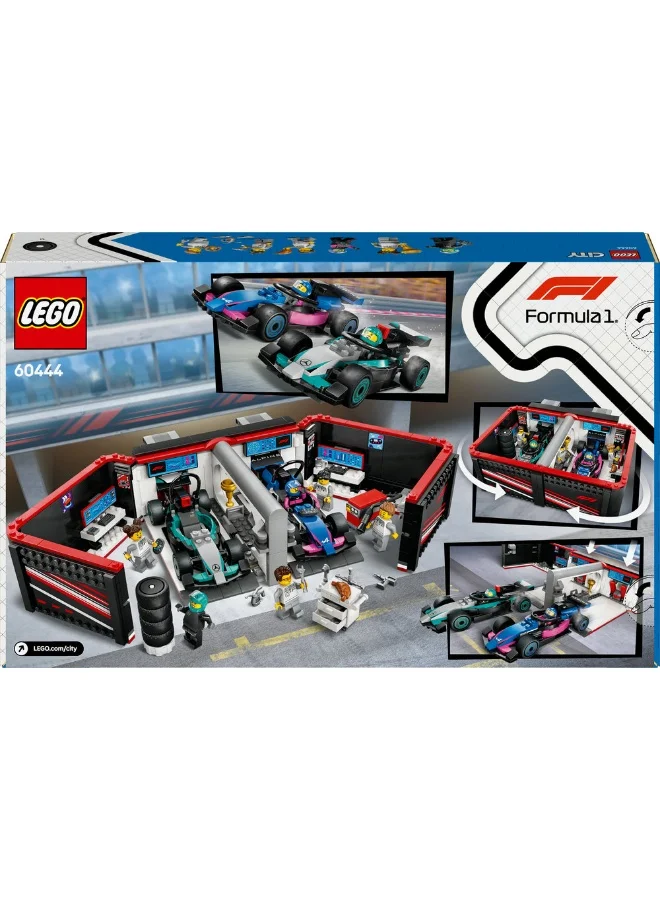 LEGO Lego City F1® Garage & Mercedes-Amg & Alpine Cars 60444 (678) Pieces