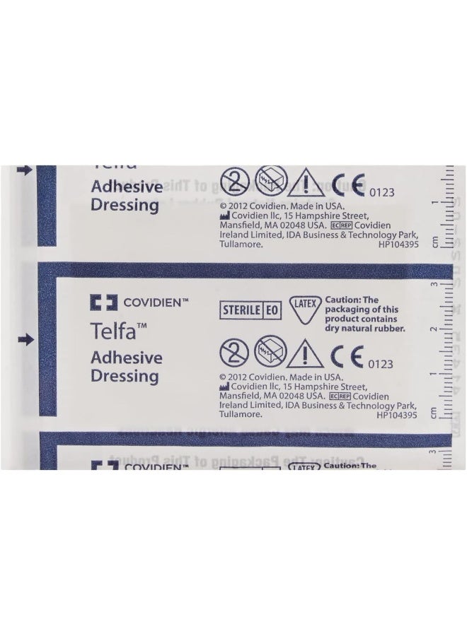 Covidien 6017 Telfa Adhesive Dressing, Sterile 1's in Peel-Back Package, 2" x 3" (Pack of 100) - Image 5
