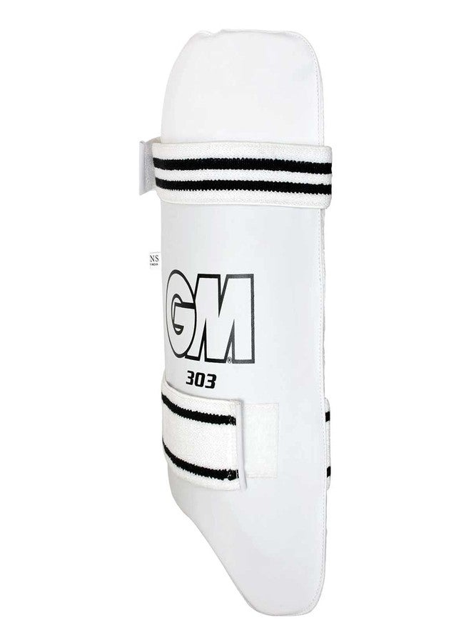 GM 303 Cricket Thigh Pad for Mens, Size - Boys, Colour - White - Image 3