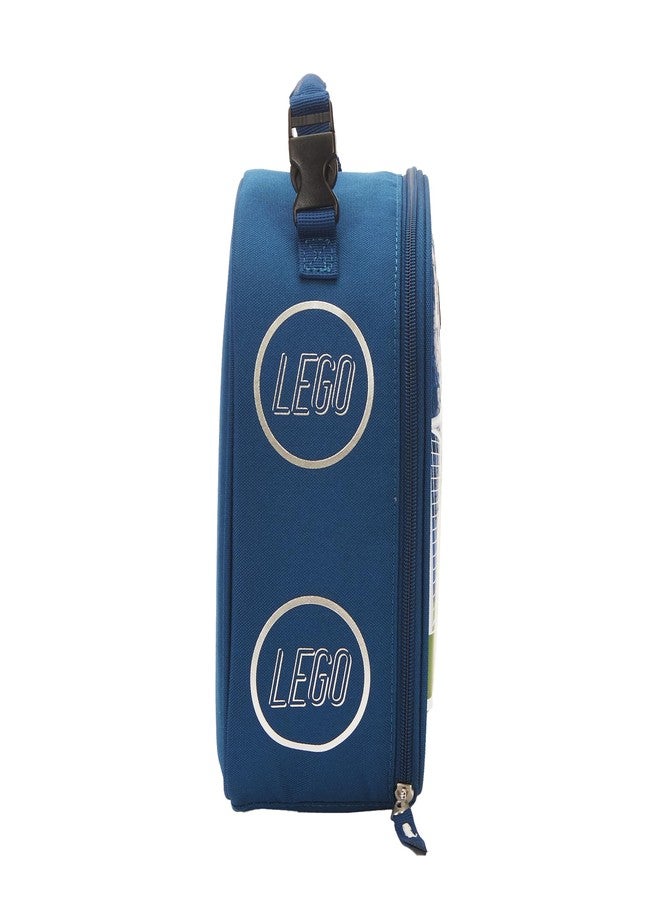 LEGO Kids City Heritage Classic Lunch Box, Insulated Soft Reusable Lunch Bag Meal Container for Boys and Girls, Perfect for School, or Travel, Meal Tote to Keep Food and Drinks Cold, Soccer Goal - Image 3