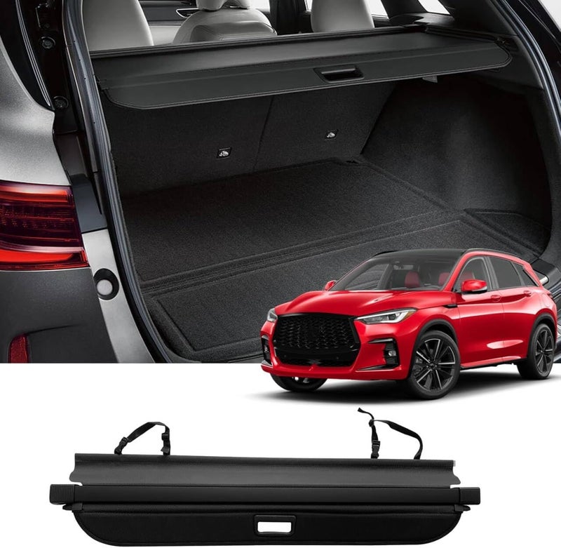 Vesul Retractable Rear Trunk Cargo Cover for Infiniti QX50 (2019-2024) - Security Shade and Privacy Screen - Image 1