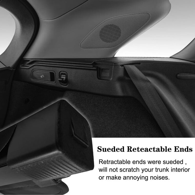 Vesul Retractable Rear Trunk Cargo Cover for Infiniti QX50 (2019-2024) - Security Shade and Privacy Screen - Image 3