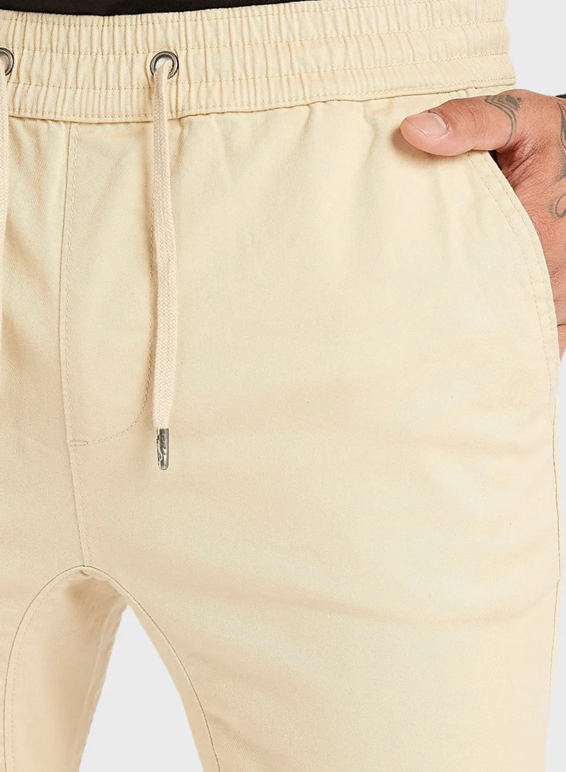 Lee Cooper Drawstring Cuffed Pants
