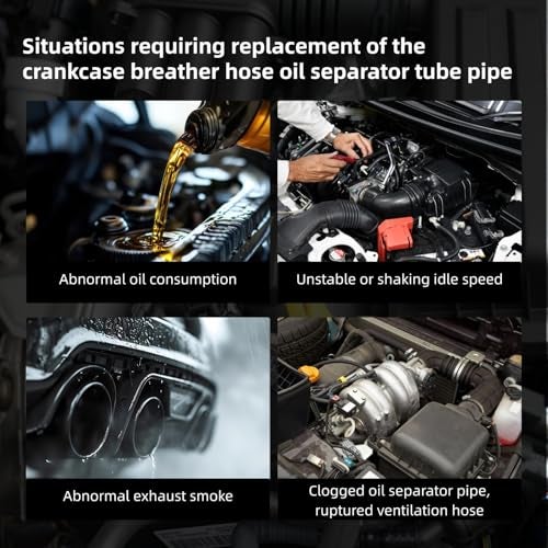 McrGinly 06J103221 Oil Separator Valve Breather Hose Tube Fit for Beetle Cabrio Passat CC Tiguan A3 Q3 TT 06J103221A 06J103213D 06J103213B 06J103213E - Image 5