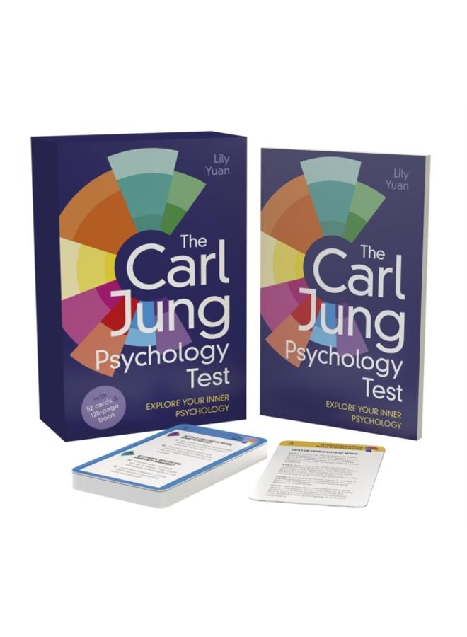 اختبار علم النفس كارل يونغ: استكشف علم النفس الداخلي الخاص بك: مع 52 بطاقة وكتاب مكون من 128 صفحة