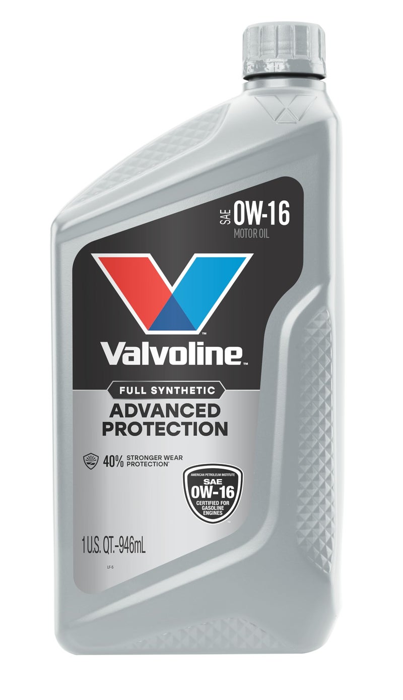 Valvoline Advanced Full Synthetic SAE 0W16 Motor Oil 1 QT - Image 2