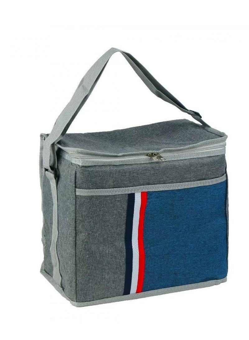 BASURRAH Canvas Bag Basket for Tea, Coffee and Dallah Thermos for Travel Beige Multicolor Random Selection - Image 2