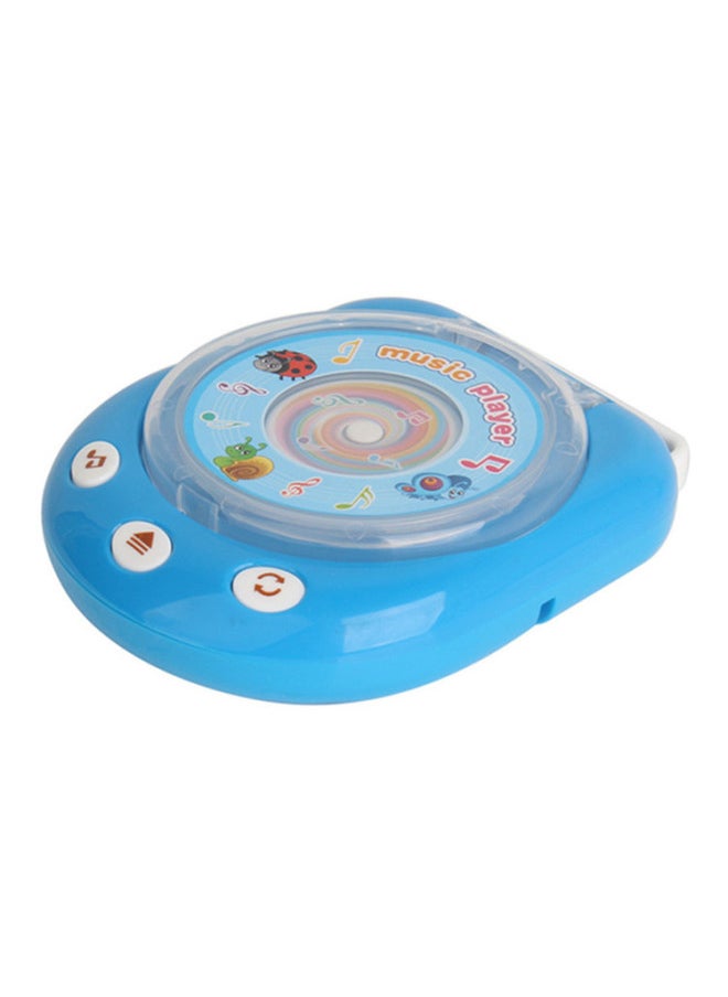 null - Jinhuafeng Mini Simulation Light Music مع ضوء مع مشغل أقراص مضغوطة قابل للدوران، لعبة الأجهزة المنزلية الصغيرة - اللون: وردي - Image 1