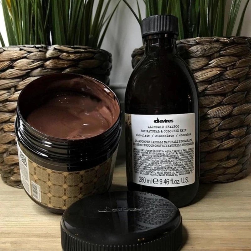Davines Alchemic Conditioner, Chocolate, 8.80 oz. - Image 5