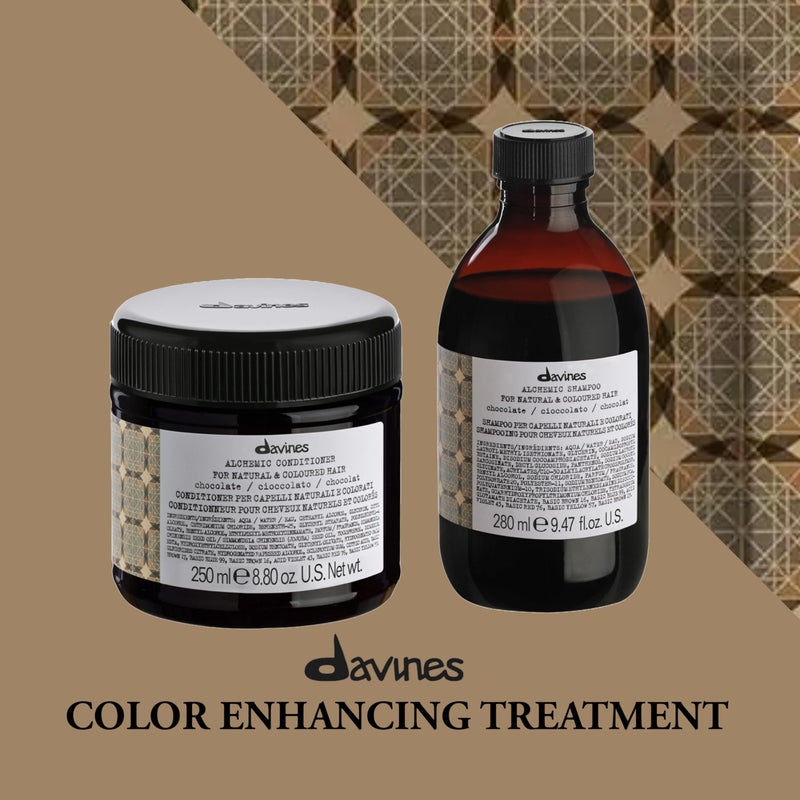 Davines Alchemic Conditioner, Chocolate, 8.80 oz. - Image 3