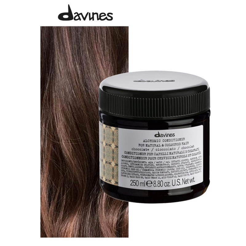 Davines Alchemic Conditioner, Chocolate, 8.80 oz. - Image 2
