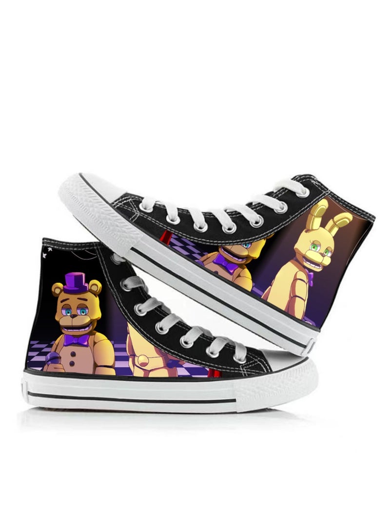 Unisex Top Canvas Shoes – Stylish Couple Sneakers for Casual & Cosplay - Image 1