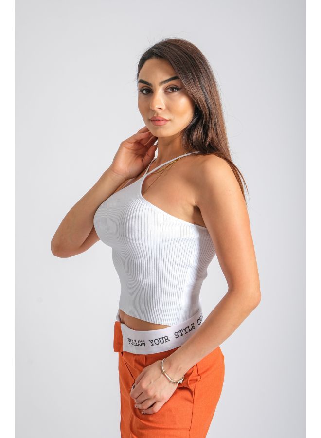 LONDONELLA Crop With Halterneck Style - Free Size - 100125 - Image 4