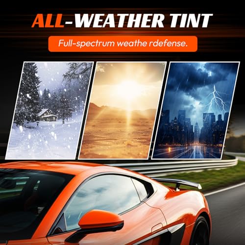 PAMAGOO Window Tint Car 20% VLT, 20" x10' Ceramic Window Roll for Privacy Sun & Glare Protection UV Heat Blocking, Scratch Resistant 5-Layer - Image 3