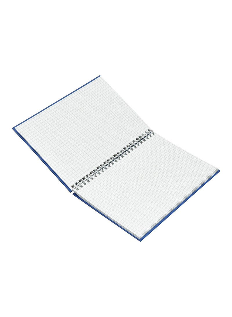 FIS كتب مخطوطات FIS، خطوط مربعة مقاس 5 مم مع حلزون، 96 ورقة، 2 كراسة، مقاس 10 × 8 بوصة - FSMN182Q5MSB - Image 2