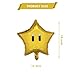 NF orange 12PCS Gold Birthday BalloonsYellow Balloons Kids Birthday Party Decorations Supplies - Image 4