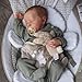 JIZHI Reborn Baby Dolls Boy 20 Inch Cute Soft Realistic Newborn Baby Doll with Poseable Body Real Life Baby Dolls with Accessories for 3 Year Old Gifts Pretend Play - Image 2