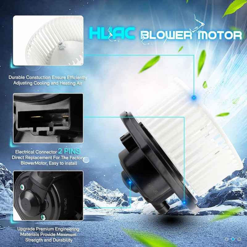 ILONPA A/C Conditioning Heater Blower Motor Fan for Subaru Forester and Impreza - Image 4