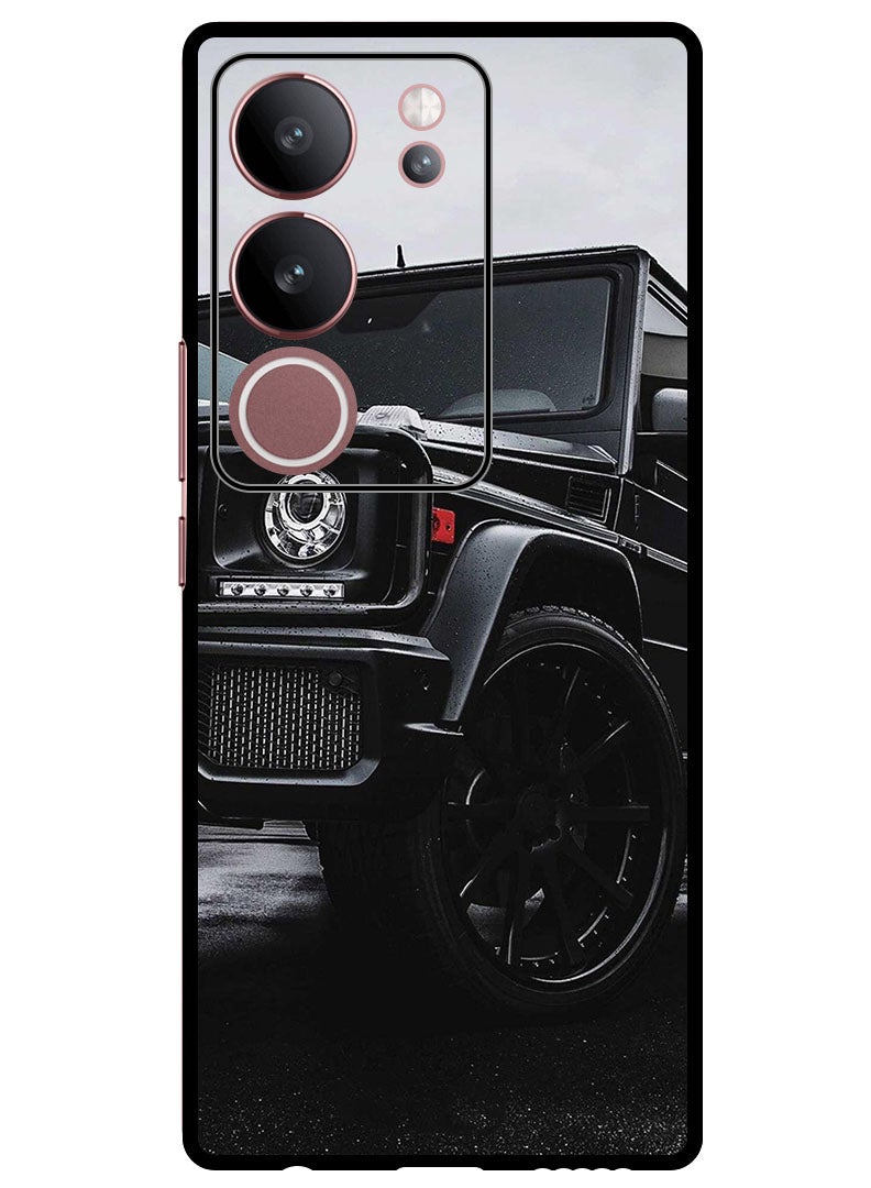 Theodor Protective Case Anti Scratch Shock Proof Bumper Cover For Vivo S17 - S17 Pro Black Car - Image 1