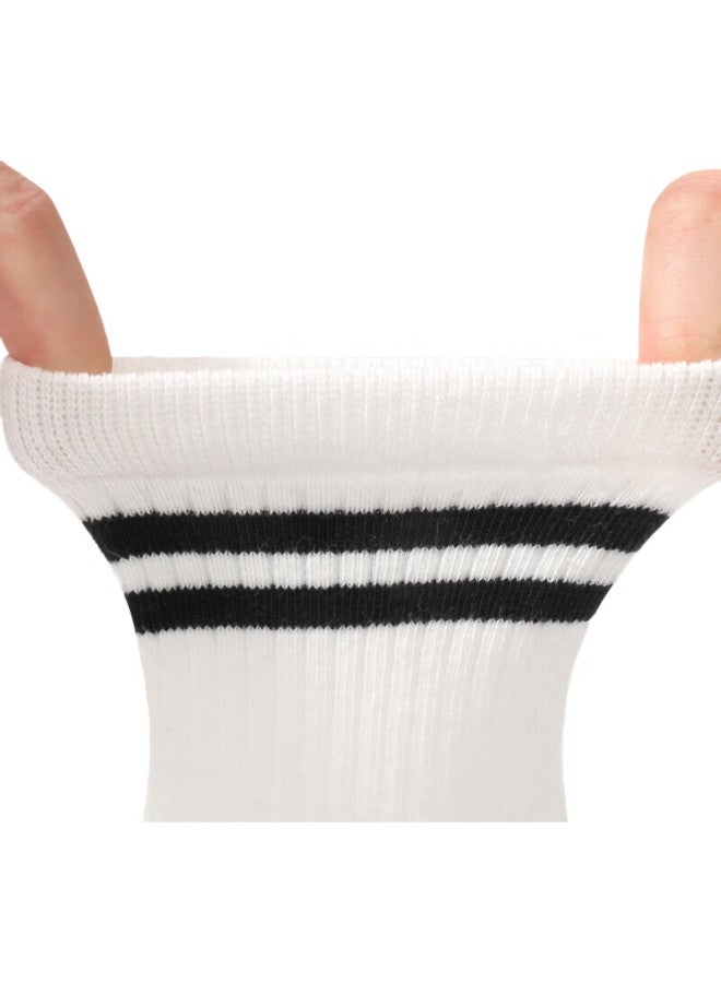 Barbie Girls' Socks, Children'S Spring And Autumn Cotton Socks, Girls' White Short Socks, Baby Boys' Student Socks, Kids' Preppy Style White Socks - Image 3