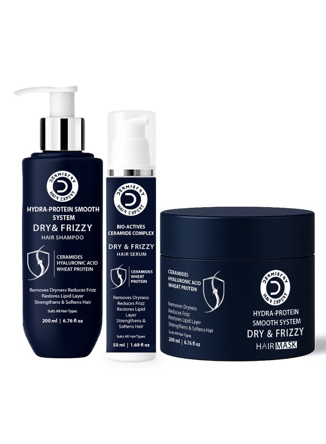 Dermistry Hydra-Protein Smooth System Hair Care Set - Image 1