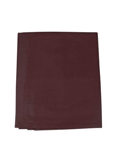 NORTH FIELD North Field Waterproof Plastic Mattress Protection Sheet for Baby and Adult Poly Plastic Rubber Double Bed Sheet Double BedKing Size 72 x 75 Inch Dark Brown  - Image 2