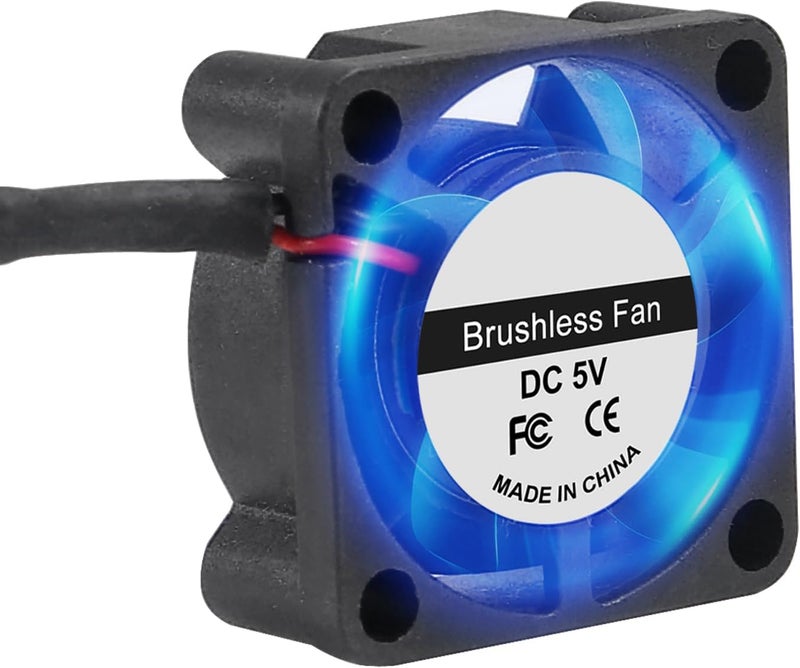 AITIAO 6PCS USB Brushless Cooling Fan 2510 DC 5V USB Fan 3D Printer Micro Fans Brushless Cooling 25mmx10mm - Image 4