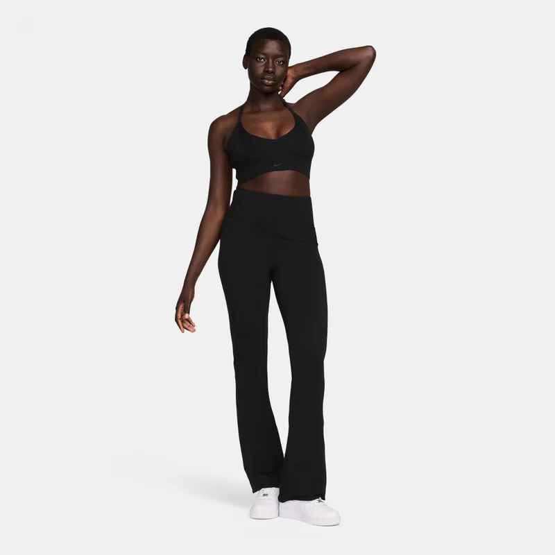 Nike Black Women's Sportswear Chill Knit Flared Pants for Women | Best Price UAE