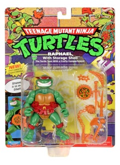 Teenage Mutant Ninja Turtles: 4” Original Classic Storage Shell Raphael Basic Figure