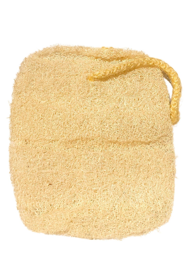 Veluora Organic Natural Loofah Bath-Recta, Eco-Friendly Natural Body Exfoliator, Shower Scrubber for Soft & Healthy Skin For Family - Image 4